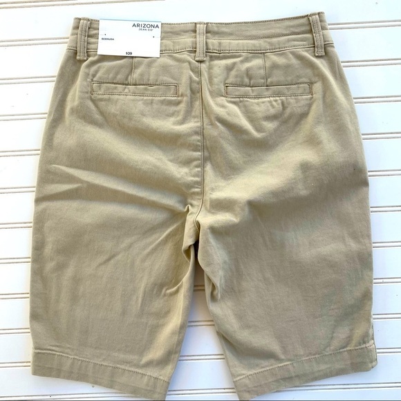 Khaki uniform shorts Size 1 NEW - Picture 2 of 9